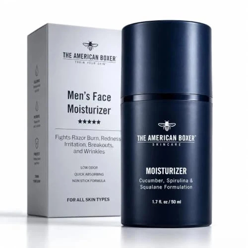 American Boxer Don t Crack Face Moisturizer for Men Anti
