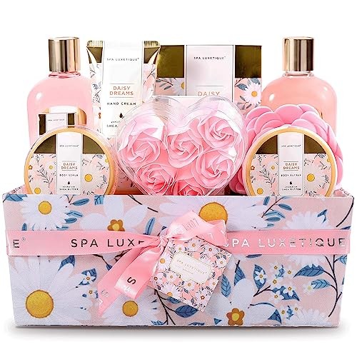 Spa Gift Baskets for Women Spa Luxetique Bath Gift Set 12pcs