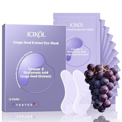 Grape Seed Collagen Under Eye Patches Eye Mask for Puffy