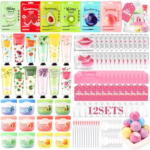 132 PCS Spa Party Supplies for Women Spa Party Favors