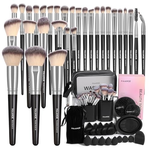 MAANGE Makeup Brush Set 51 PCS Professional Makeup Brushes