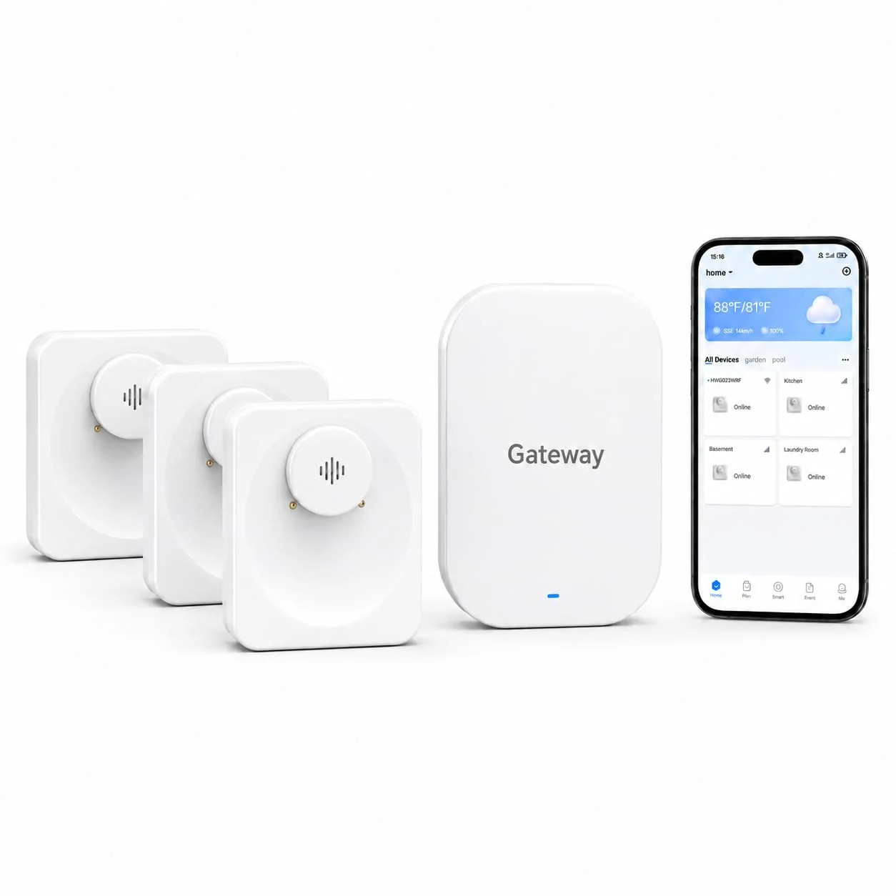 Water Leak Detector for Home WiFi Remote Checking Smart