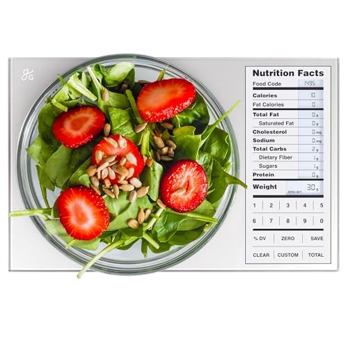Greater Goods Food Scale with Nutrition Calculator 2 000