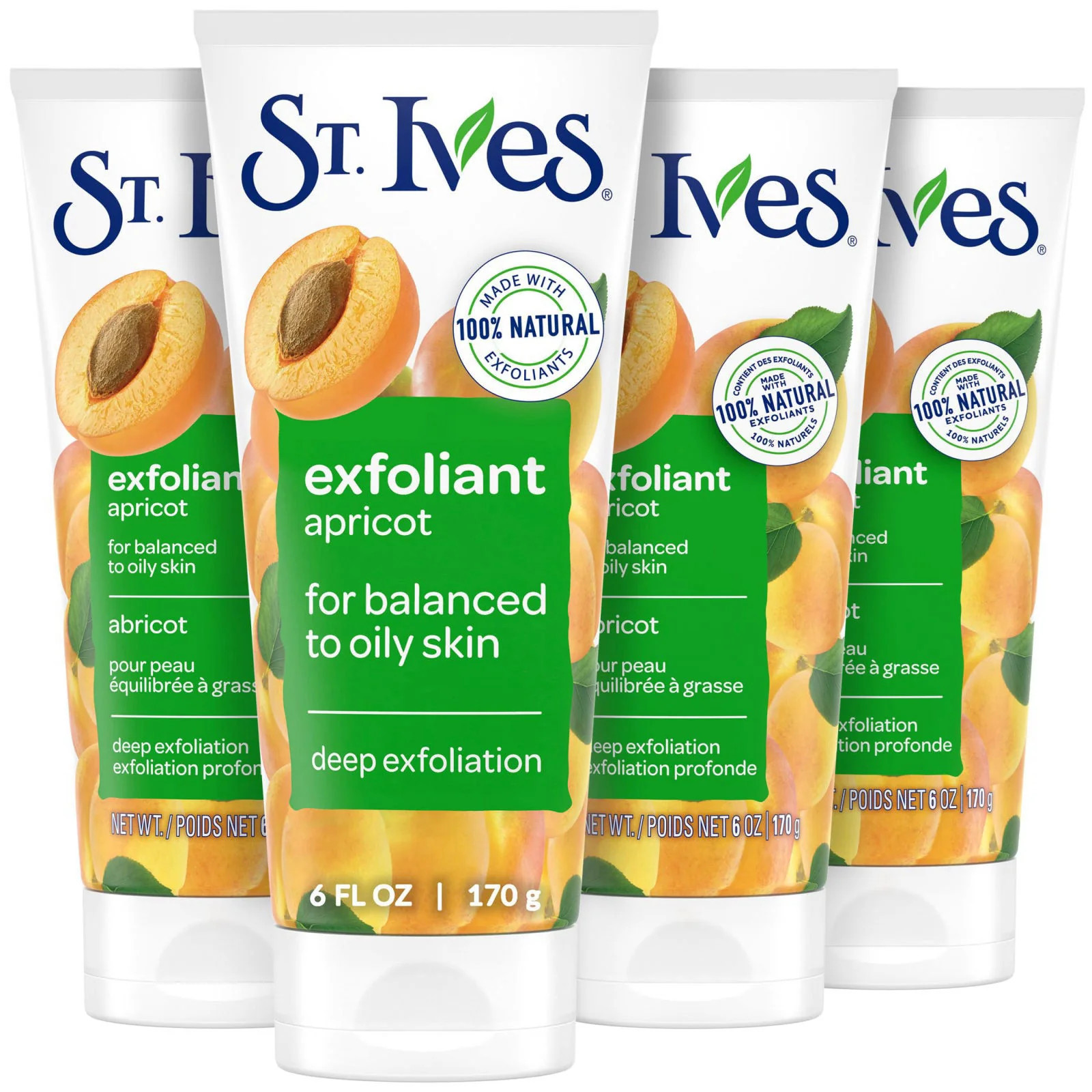 St Ives Fresh Skin Apricot Face Scrub Deep Exfoliator Skin