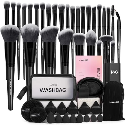 MAANGE Makeup Brush Set 51 PCS Professional Makeup Brushes