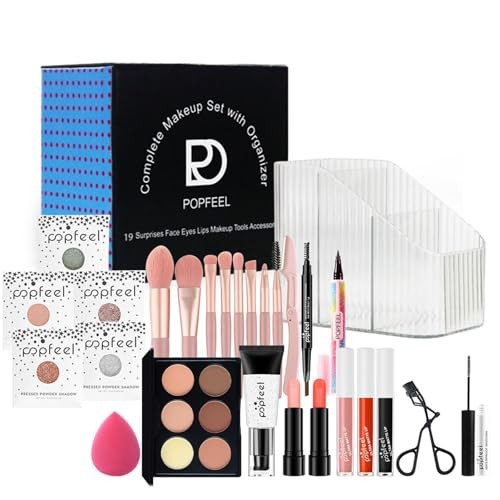 Makeup Set Cosmetic Make Up Starter Kit with Portable Travel
