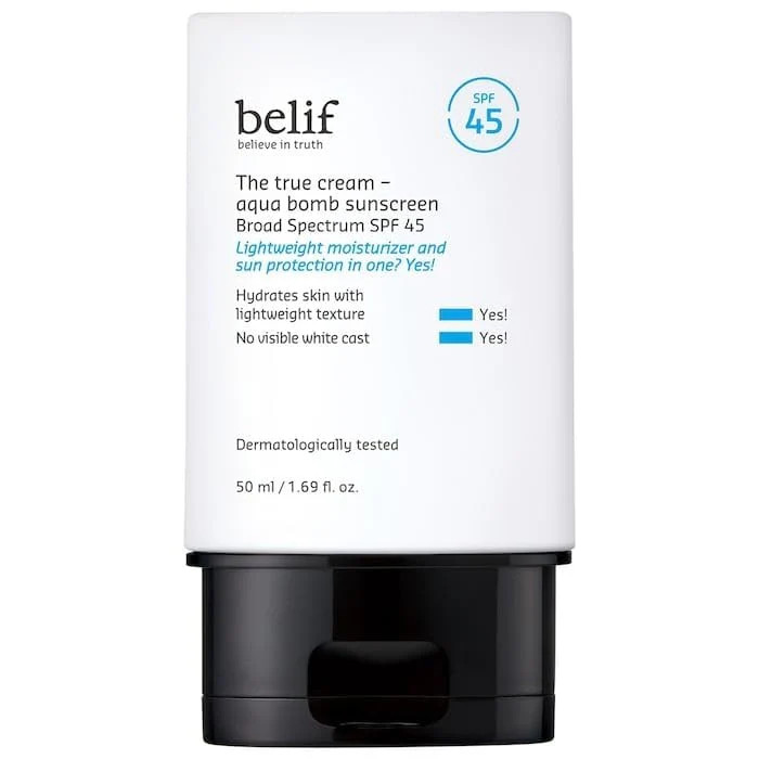 belif Aqua Bomb SPF 45 Hydrating Niacinamide Sunscreen