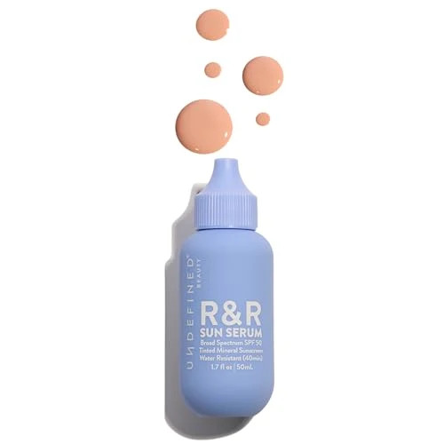 Undefined R R Sun Serum SPF 50 PA Tinted Mineral Sunscreen