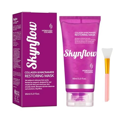 Skynflow Overnight Hydrating Sleep Mask 95ml with Silicone