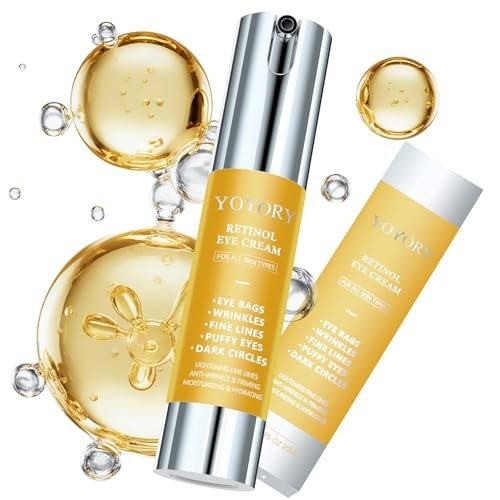 Retinol Eye Cream for Dark Circles Puffiness Hydrating