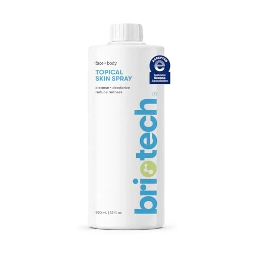 BRIOTECH Topical Skin Spray Face Body HOCl Skincare 32 oz