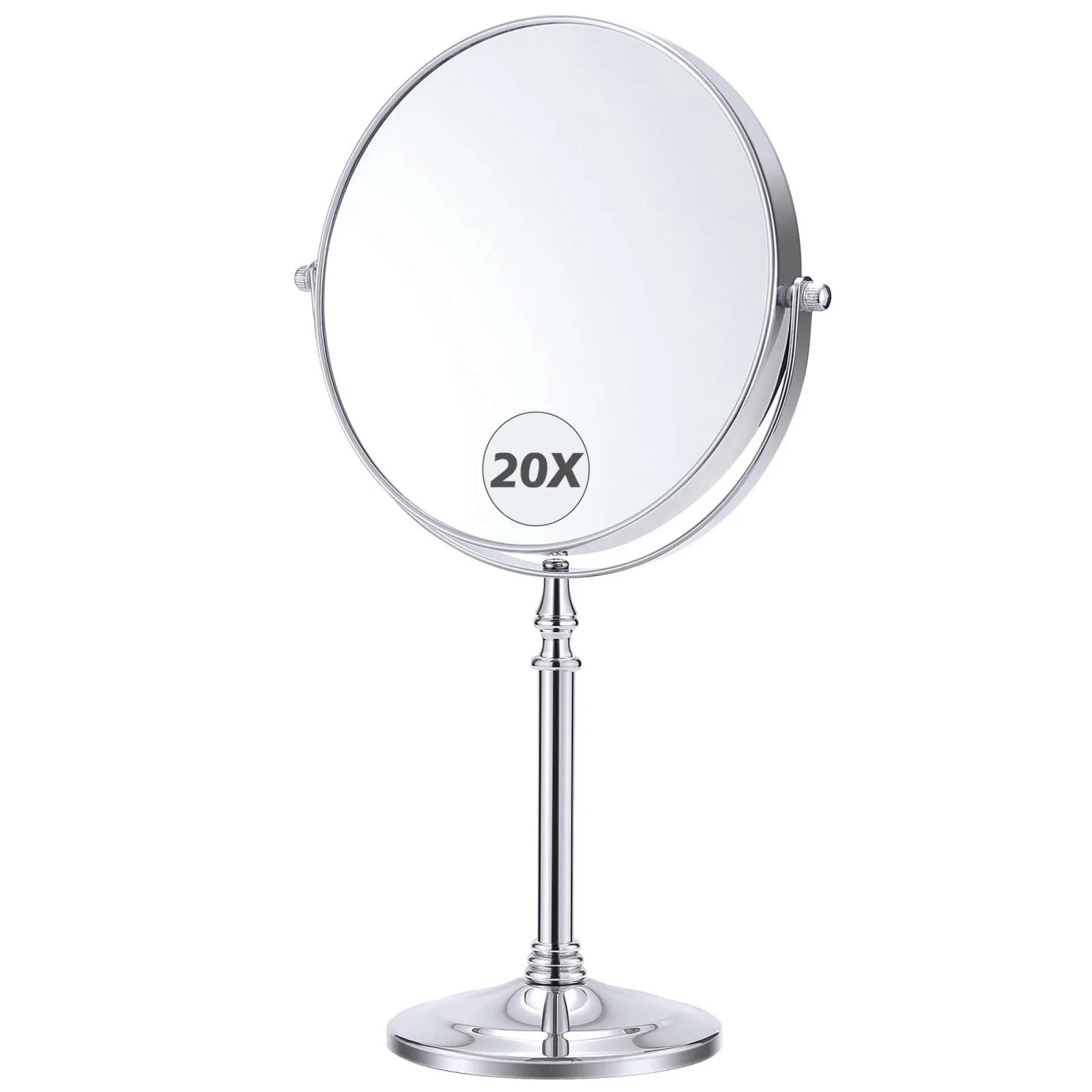 MIYADIVA Magnifying Mirror 20x Double Sided 1X 20X