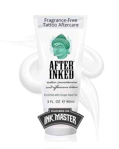 After Inked Tattoo Aftercare Lotion Moisturizer Balm 3oz