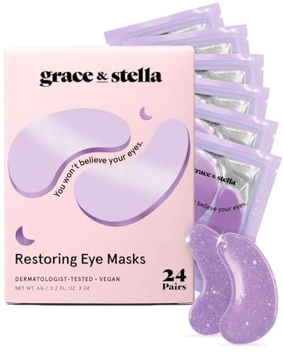 grace stella Retinol Under Eye Patches for Puffy Eyes