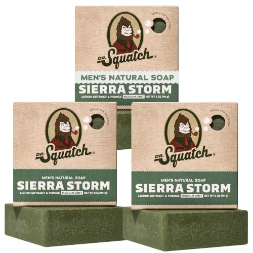 Dr Squatch Natural Men s Bar Soap Body Soap Bar