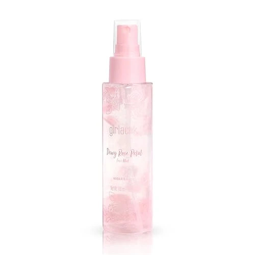 Girlactik Rose Petal Dewy Face Mist Hydrating Facial Spray