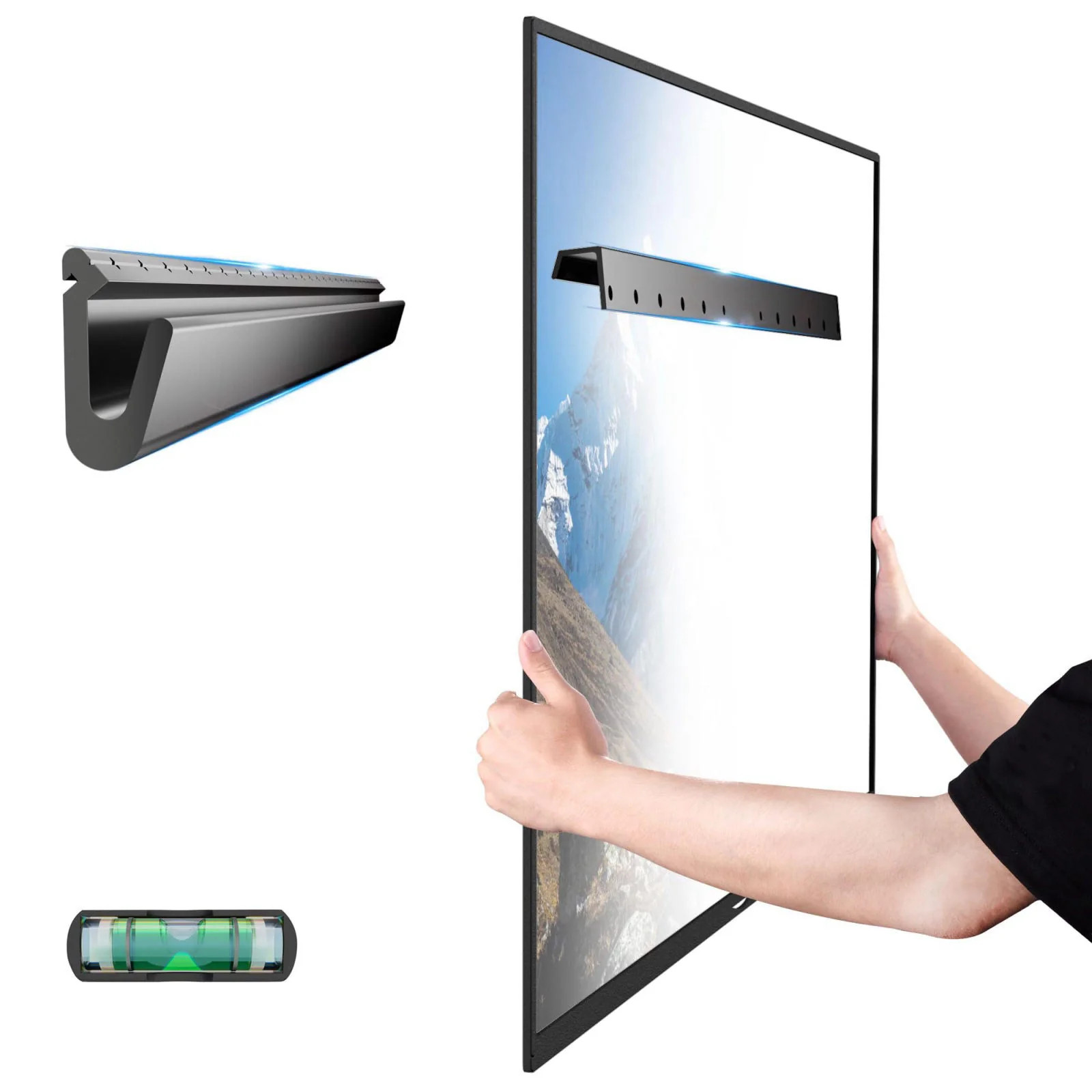 Studless TV Wall Mount for Most 32 75 Inch TVs Holds up to