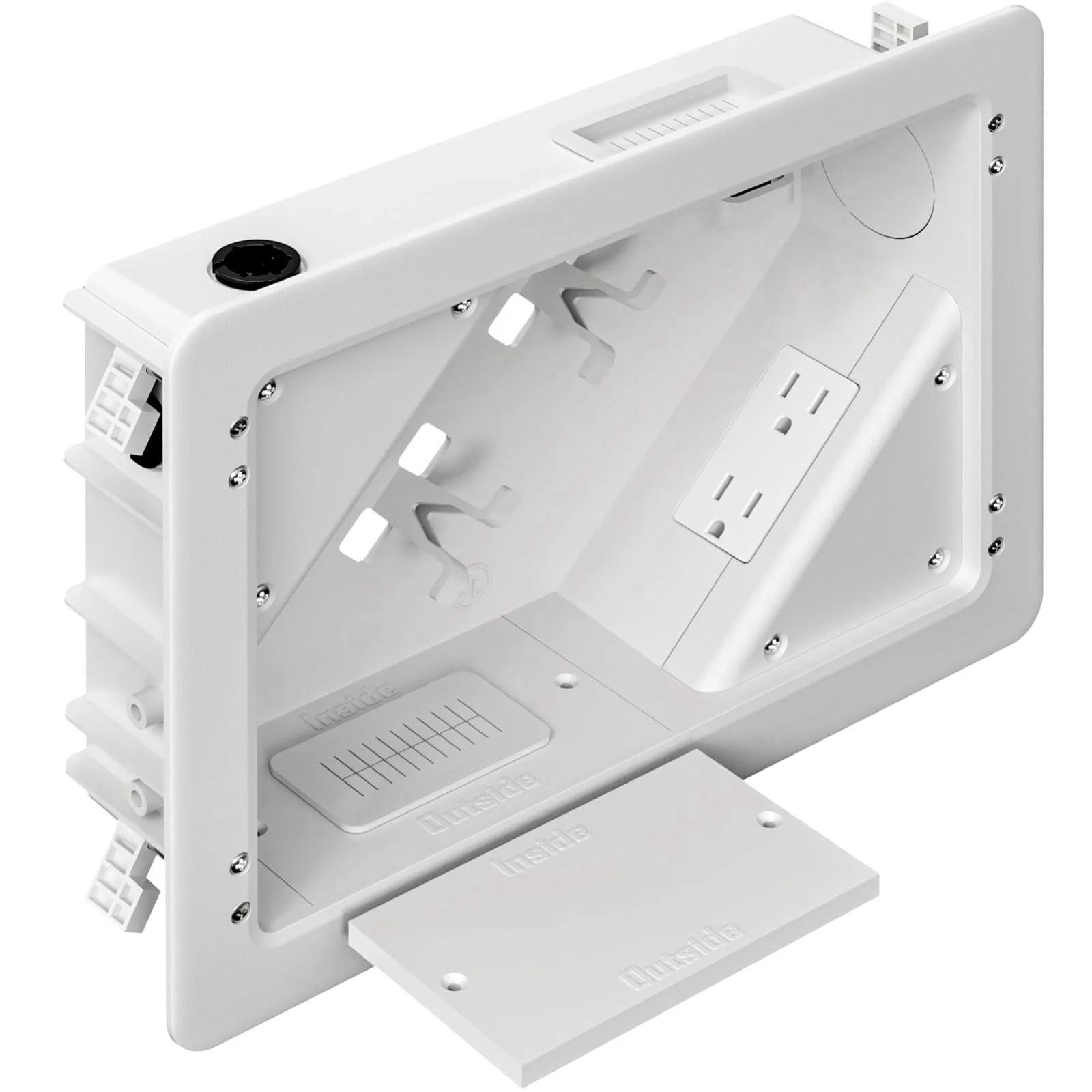 in Wall TV Box with Flange for Home Theater Installation 11