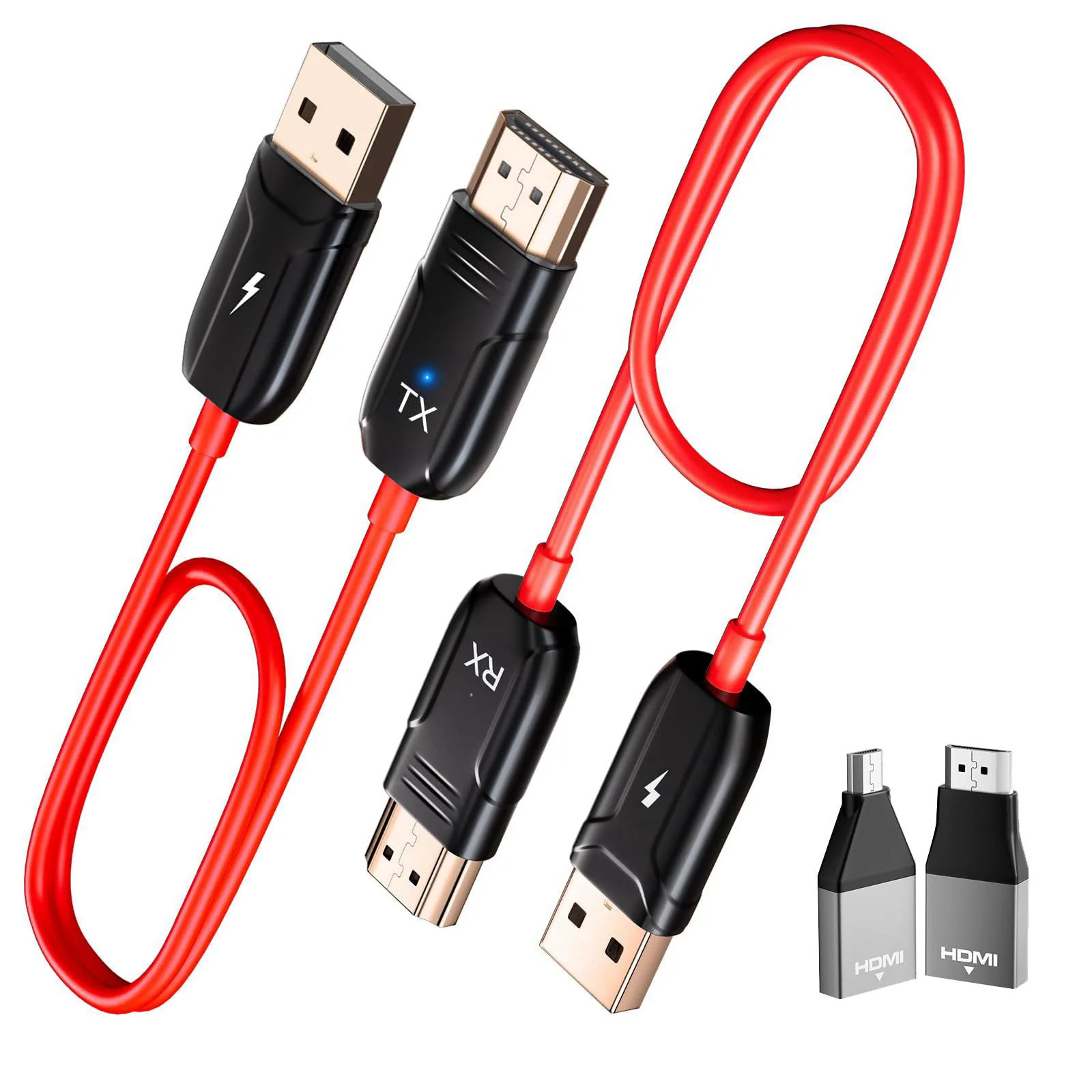 Wireless HDMI Transmitter and Receiver 4K Decode Input 1080P