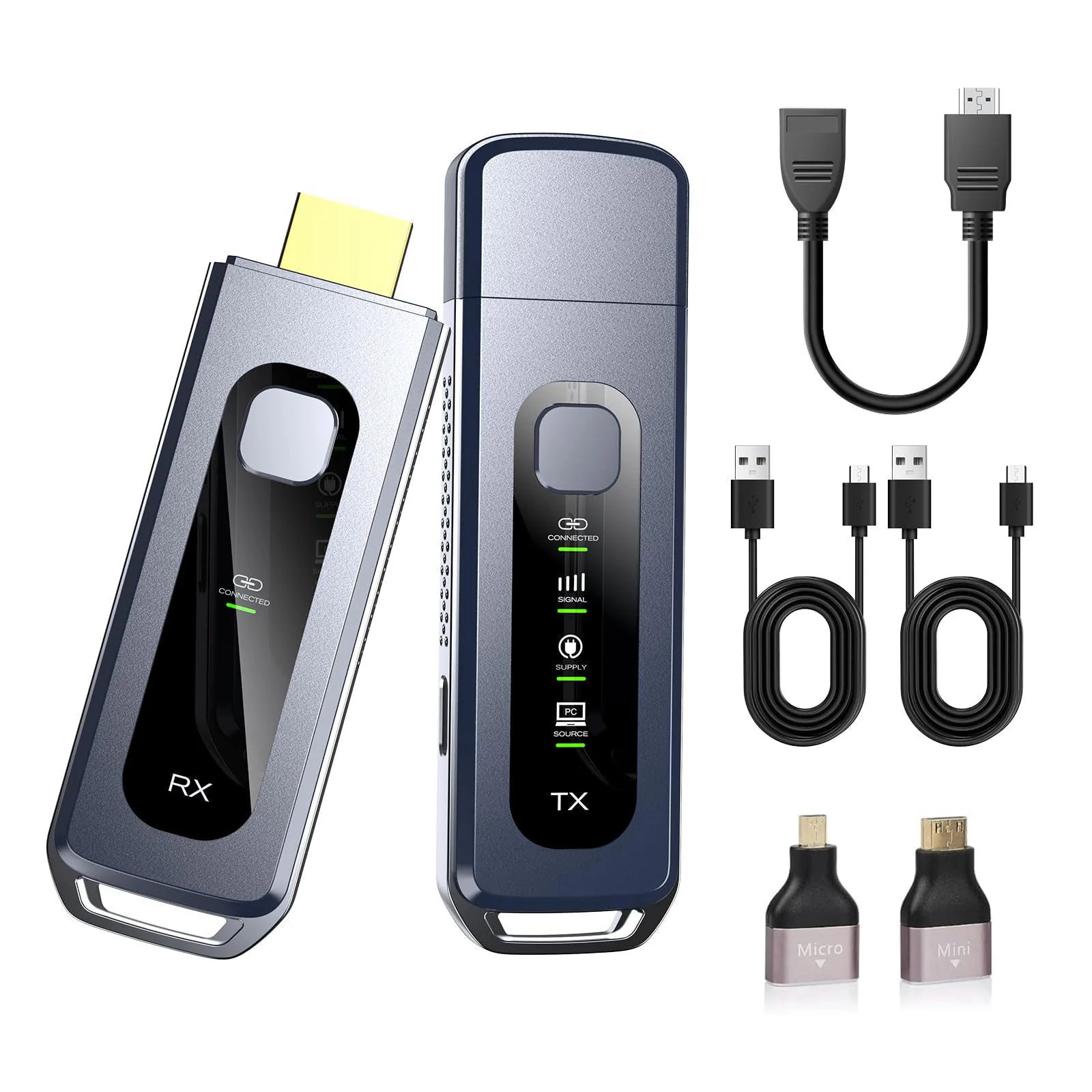 Wireless HDMI Transmitter and Receiver HDMI Extender 4K