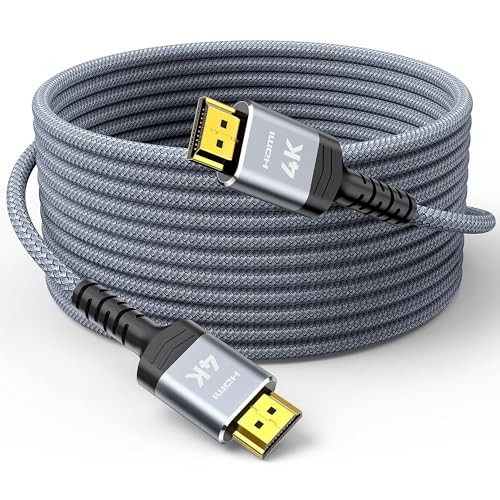 Highwings 4K Fiber Optic 65 FT HDMI Cable High Speed HDMI 2