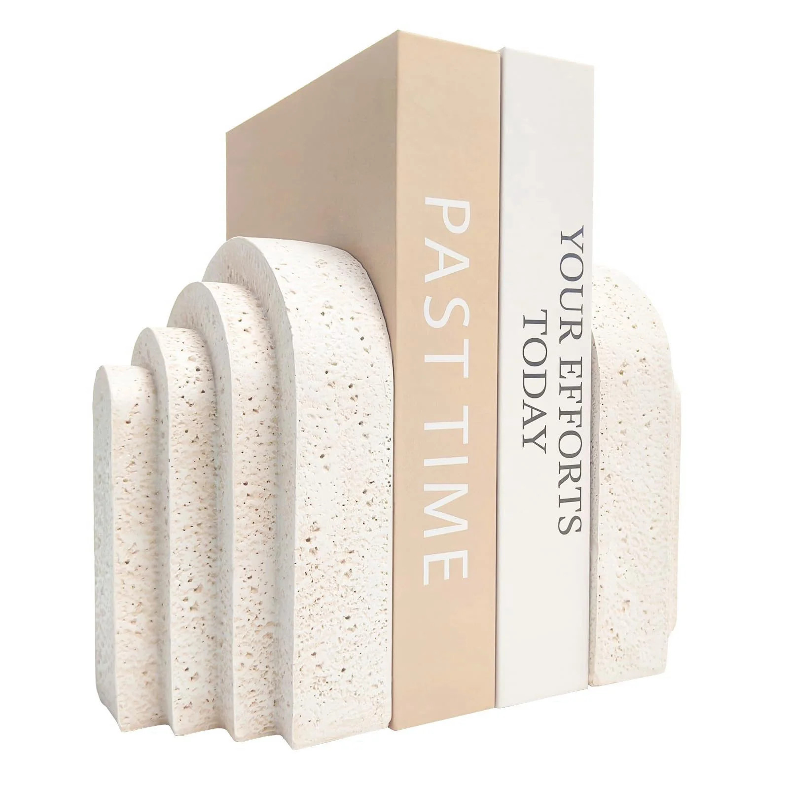 Heavy Duty Book Ends for Shelves Decorative Book Stopper for