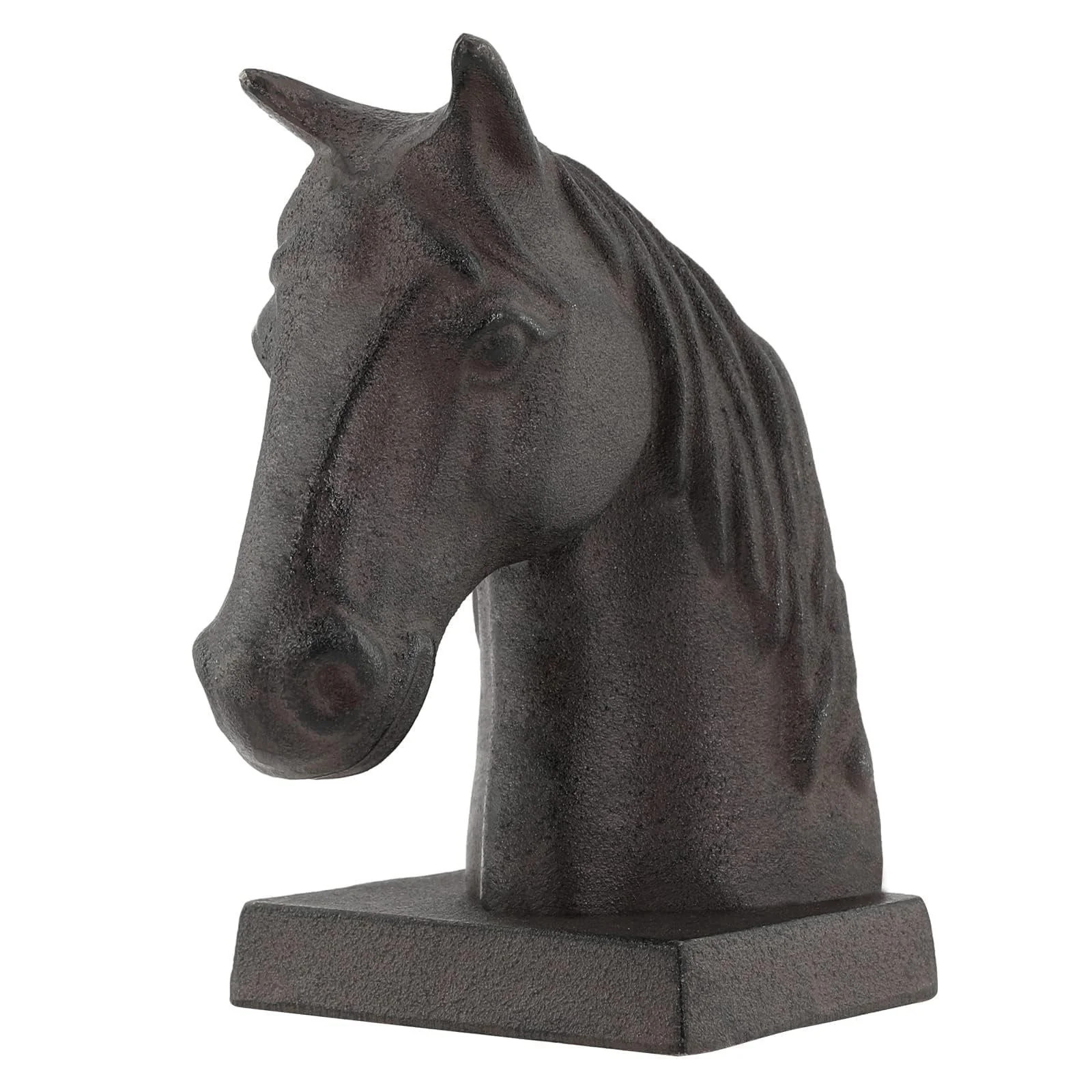 Horse Decorative Bookend Vintage Cast Iron Decor Heavy Book