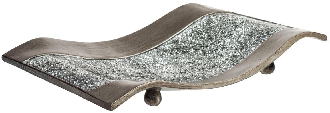 Creative Scents Schonwerk Silver Centerpiece for Dining Room