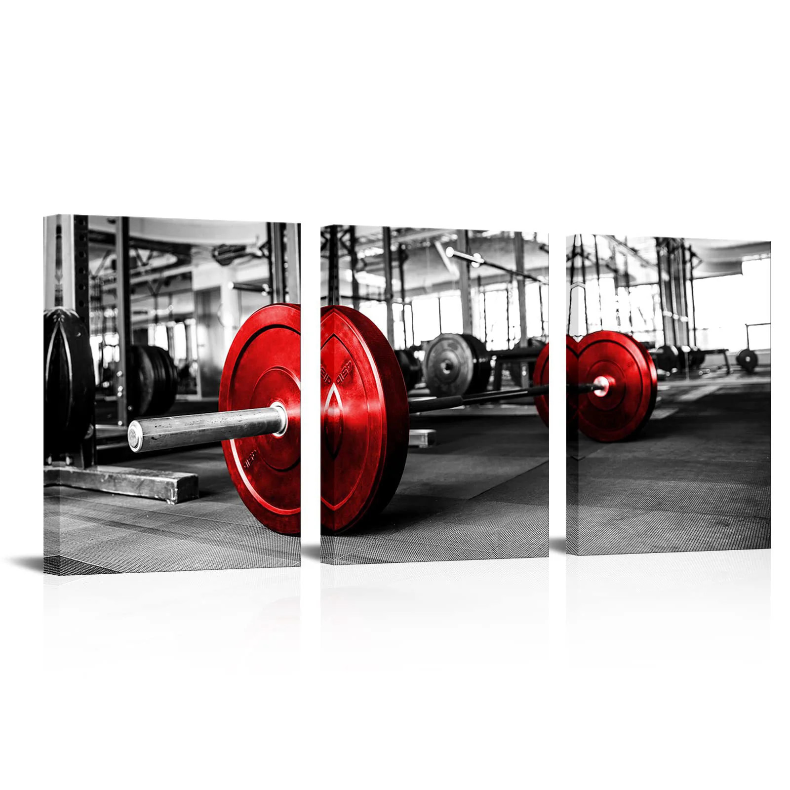 Saypeacher Gym Wall Decor Motivational Gym Canvas Pictures