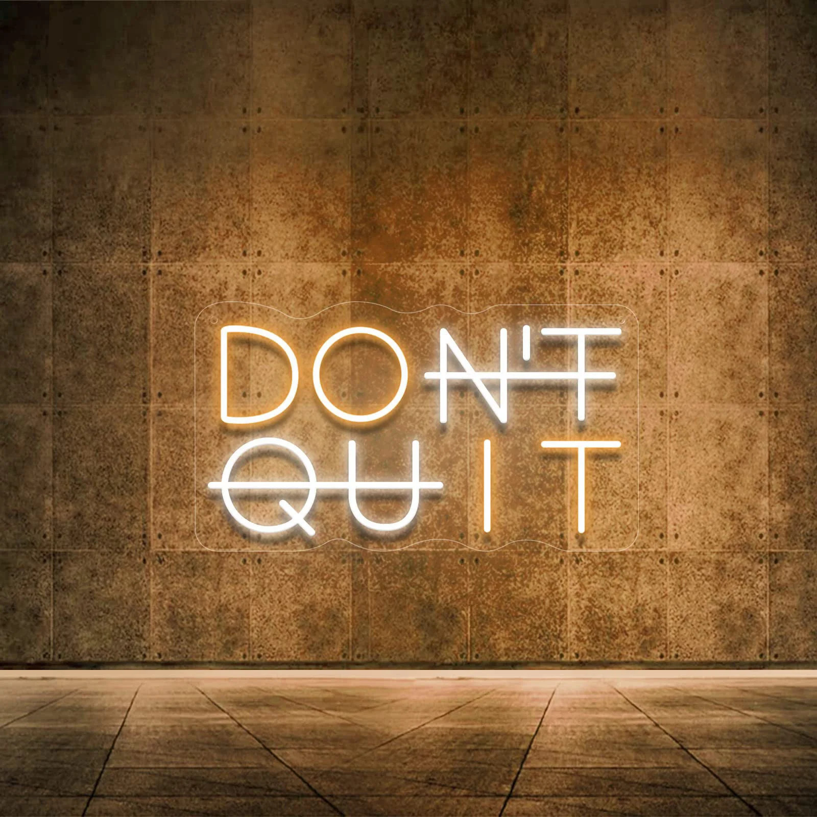 Don t Quit LED Neon Sign for Wall Decor DO IT Neon Lights