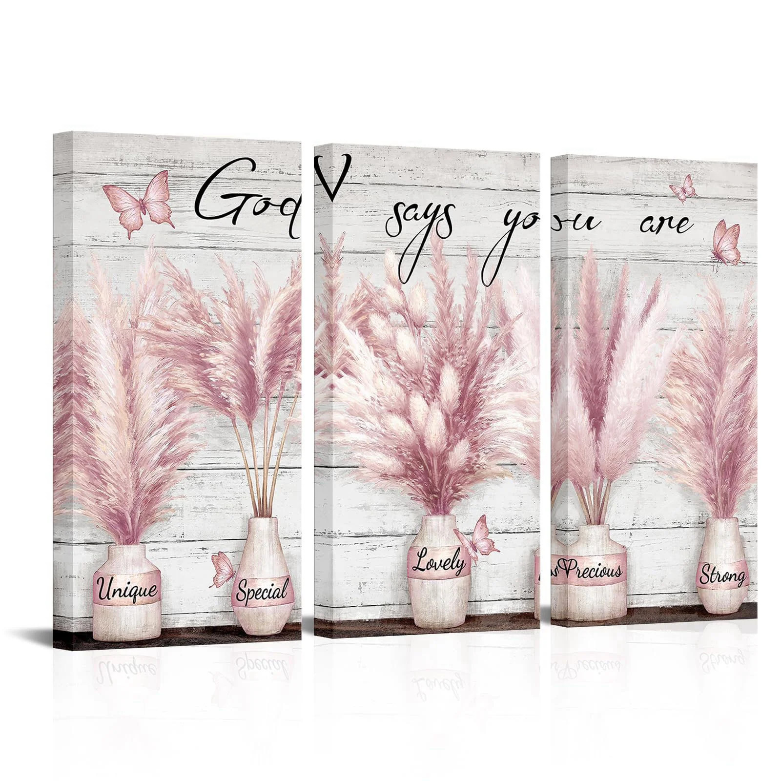 Visual Art Decor God Says You Are Wall Art Motivational