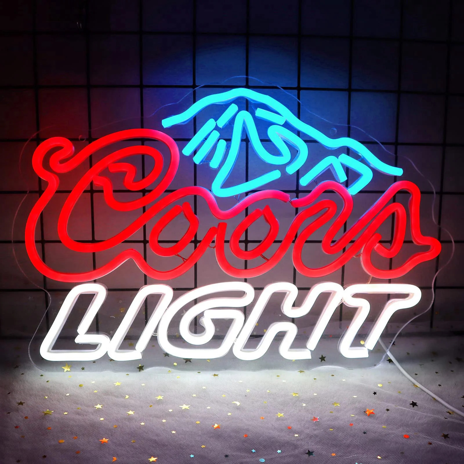 Crs LIGHT Neon Signs for Wall Decor Neon Lights for Bedroom