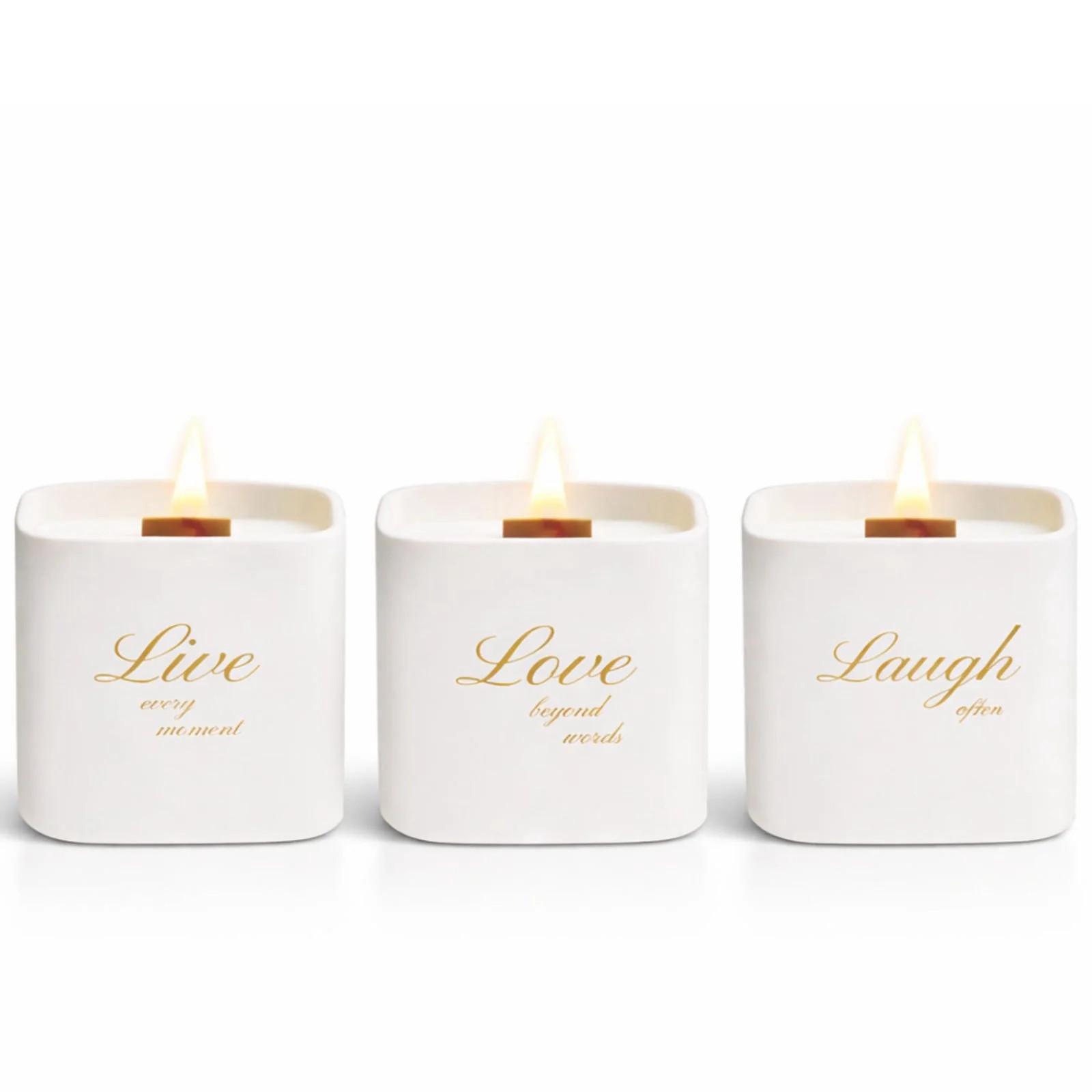 Set of 3 Premium Scented Soy Candles Gift Set