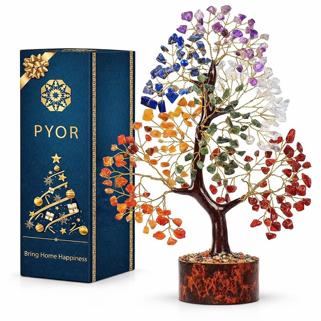 7 Chakra Tree of Life Birthday Gifts for Women 10 Inch 300