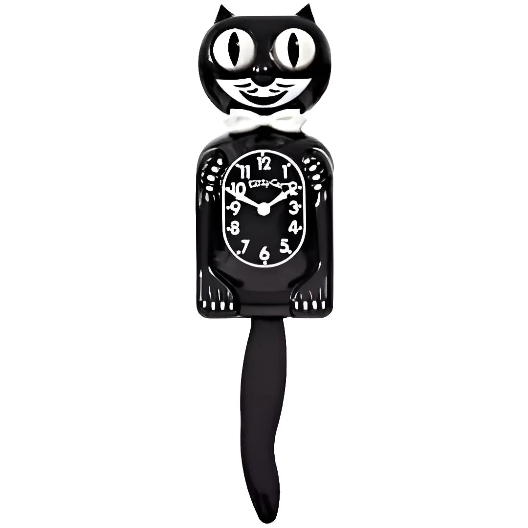 Kit Cat Klock Classic Black Small