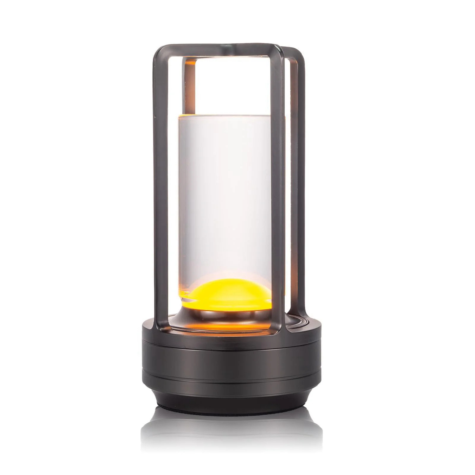 Rechargeable Cordless Small Metal Table Lamp Stepless