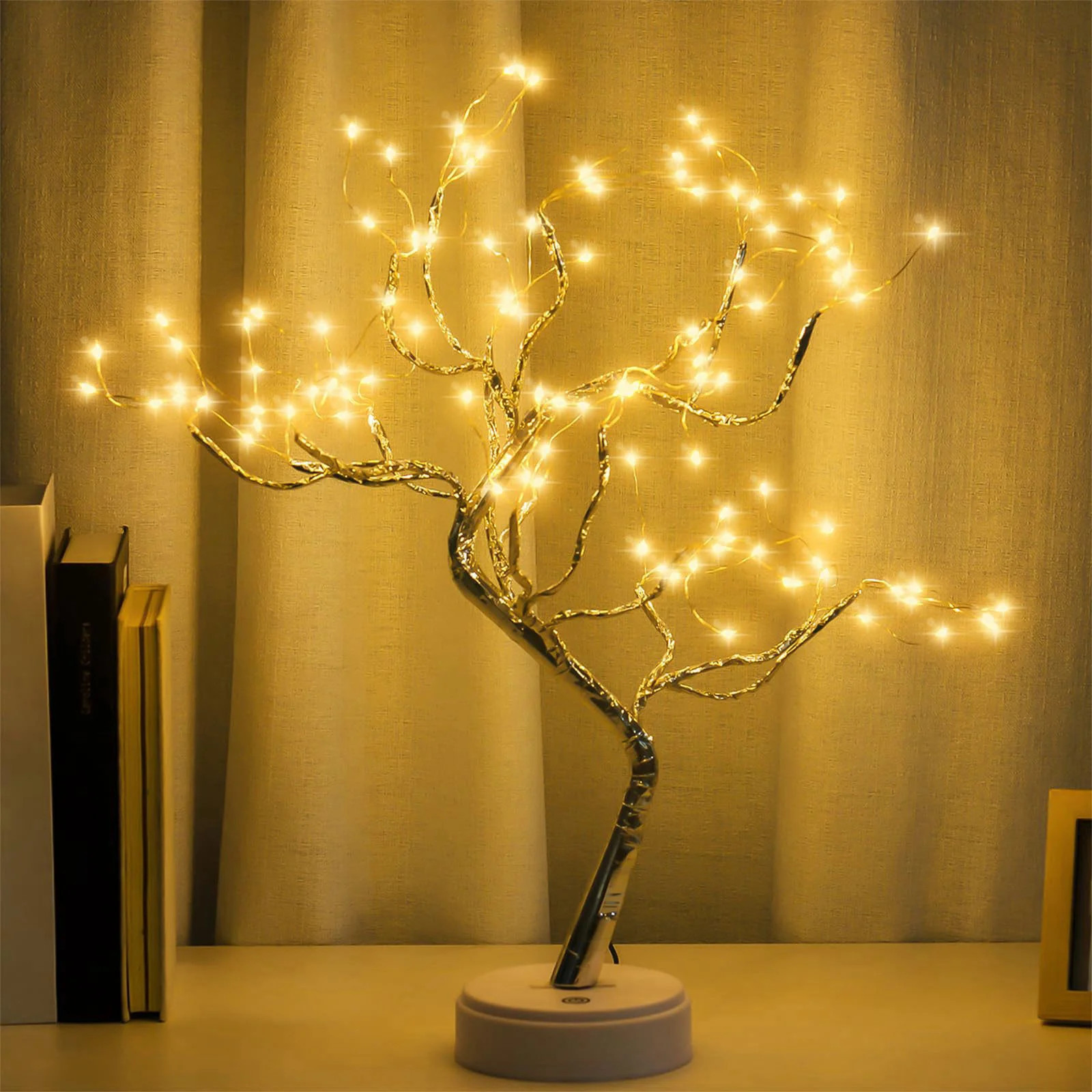 Room Decor 20 108 LED Tabletop Bonsai Tree Light DIY