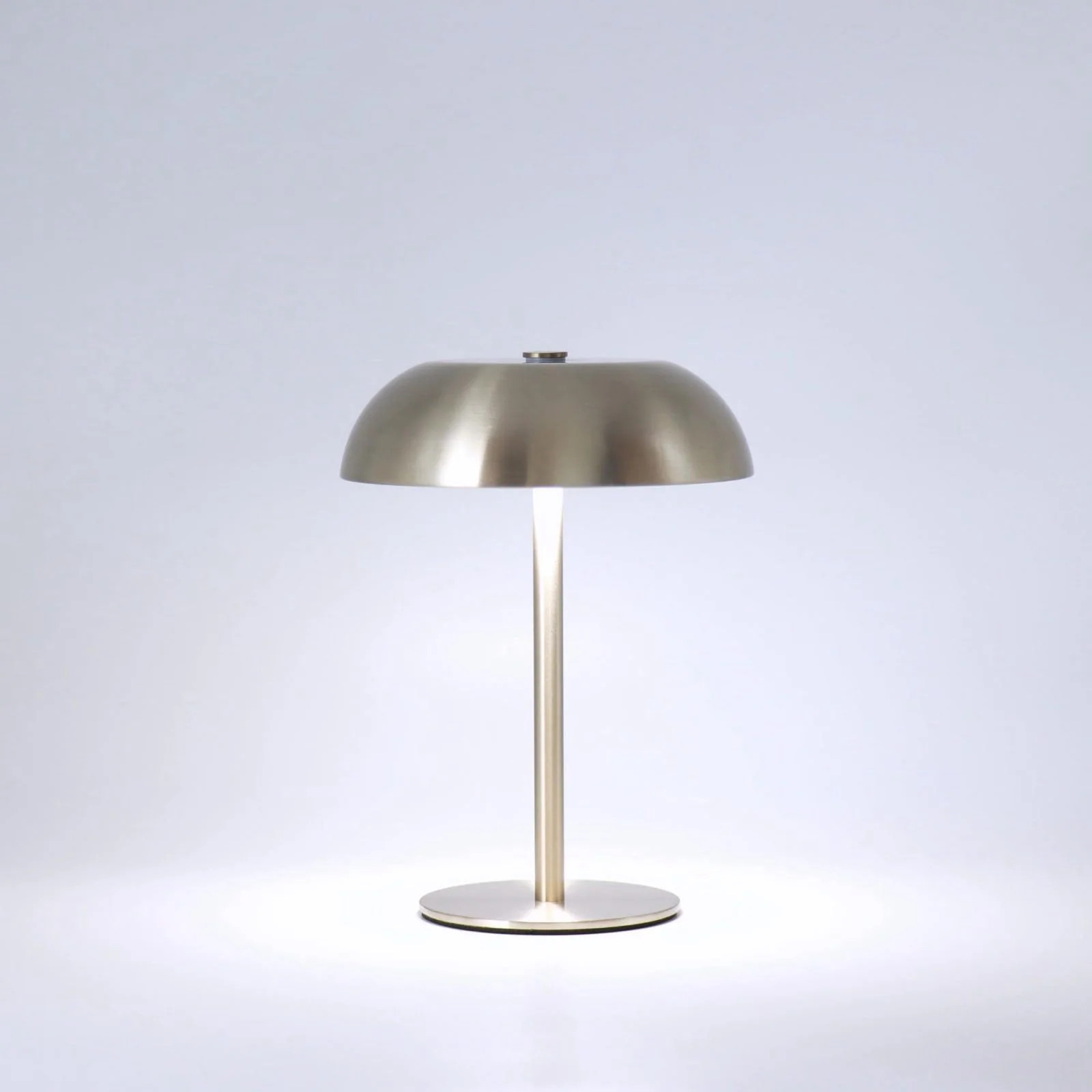 Cordless LED Mushroom Table Lamp 5200mAh Battery Dimmable 3