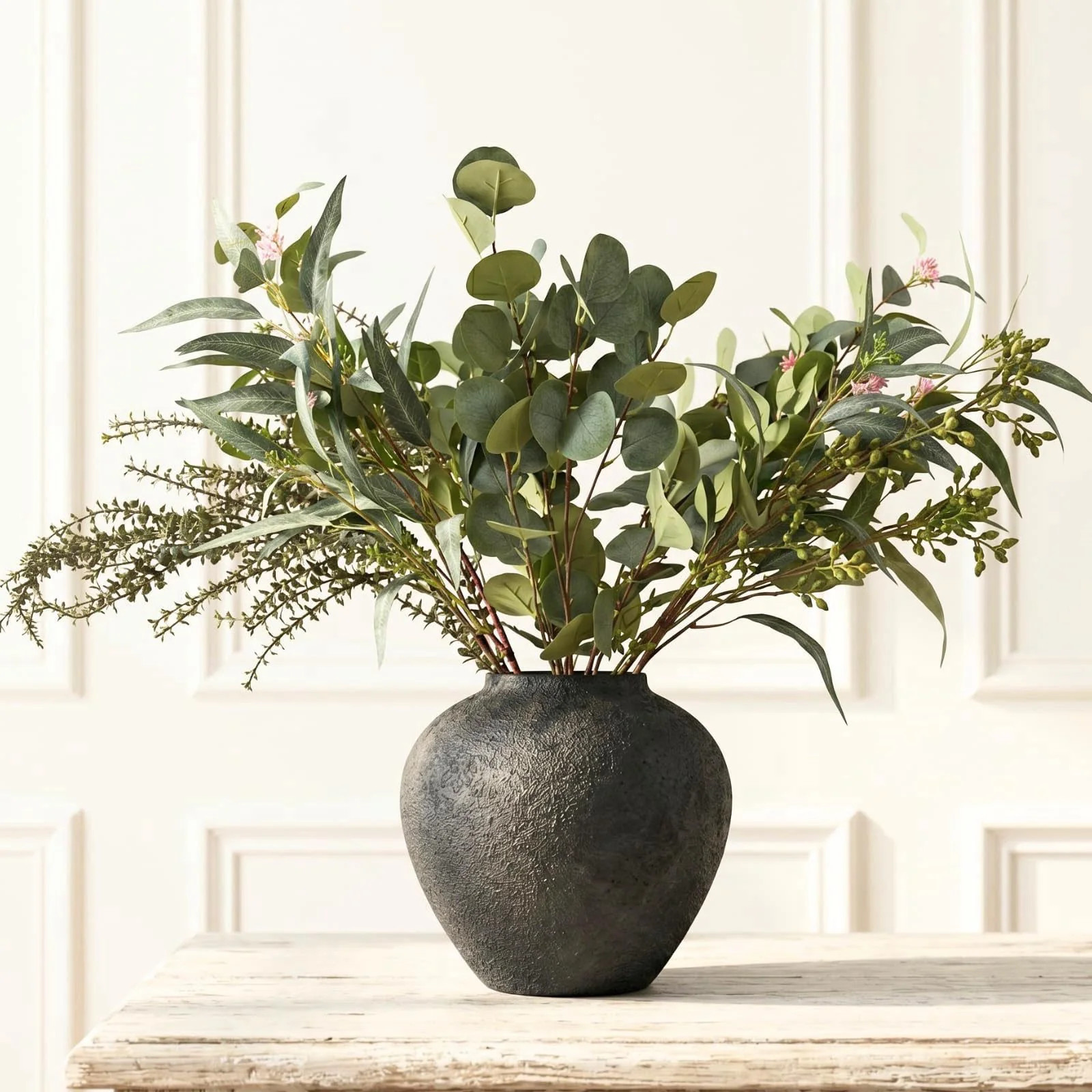 Large Eucalyptus Centerpieces for Table Decor Artificial