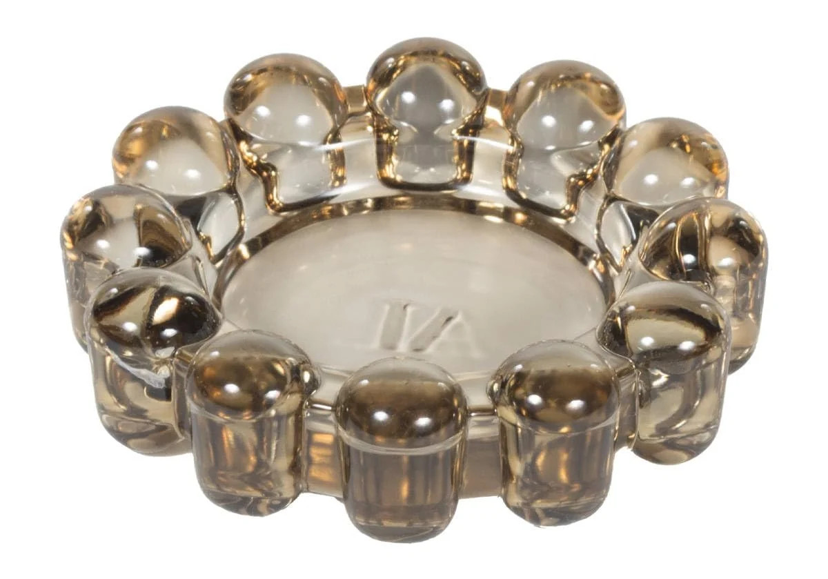 Home Collection Original Smoky Glass Small Bubble Candle