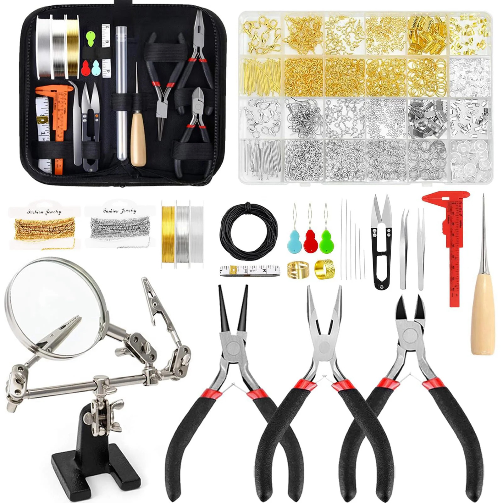 Jewelry Making Supplies Kits Repair Tools for Adults with