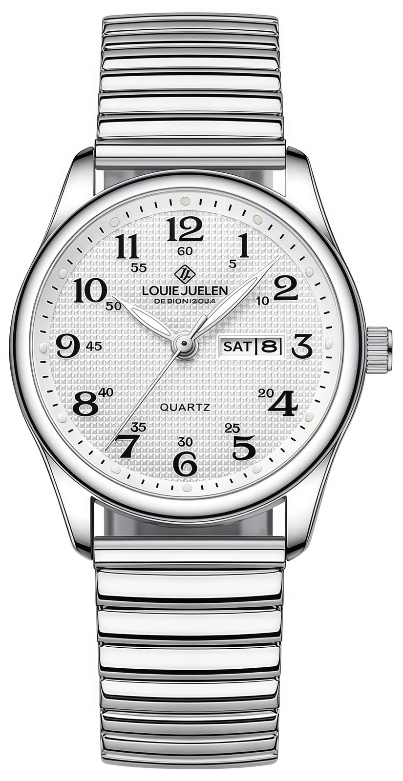 Gosasa Easy to Read Quartz Watch for Seniors Large Numerals