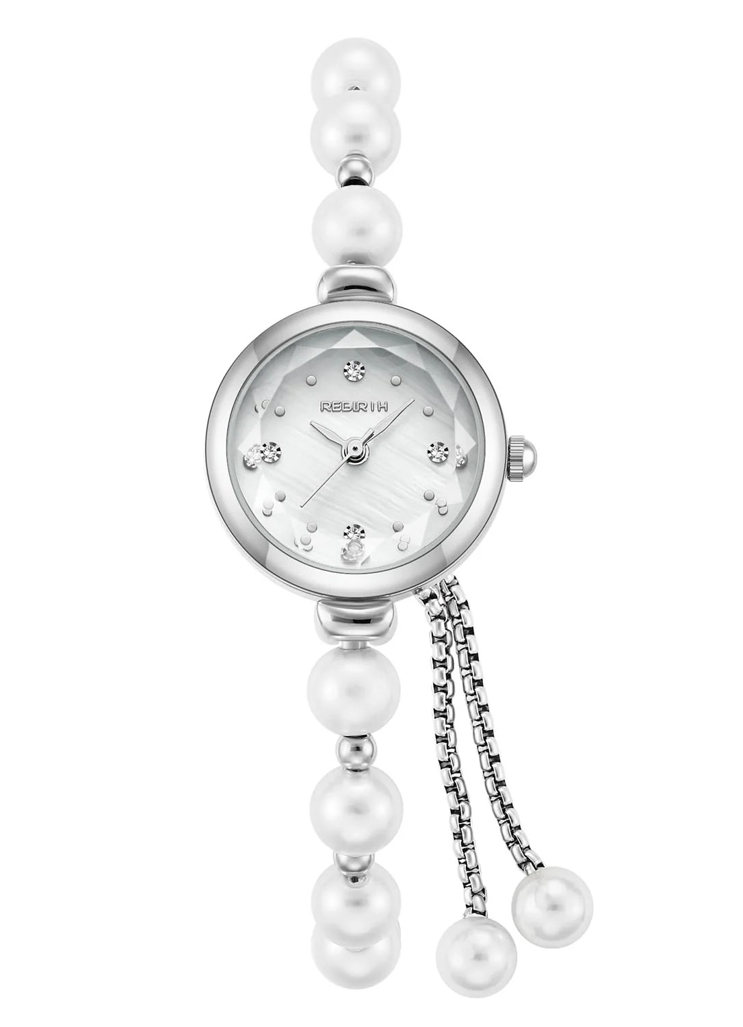 Women s Pearl Bracelet Watch Petite 22mm Dial Watch