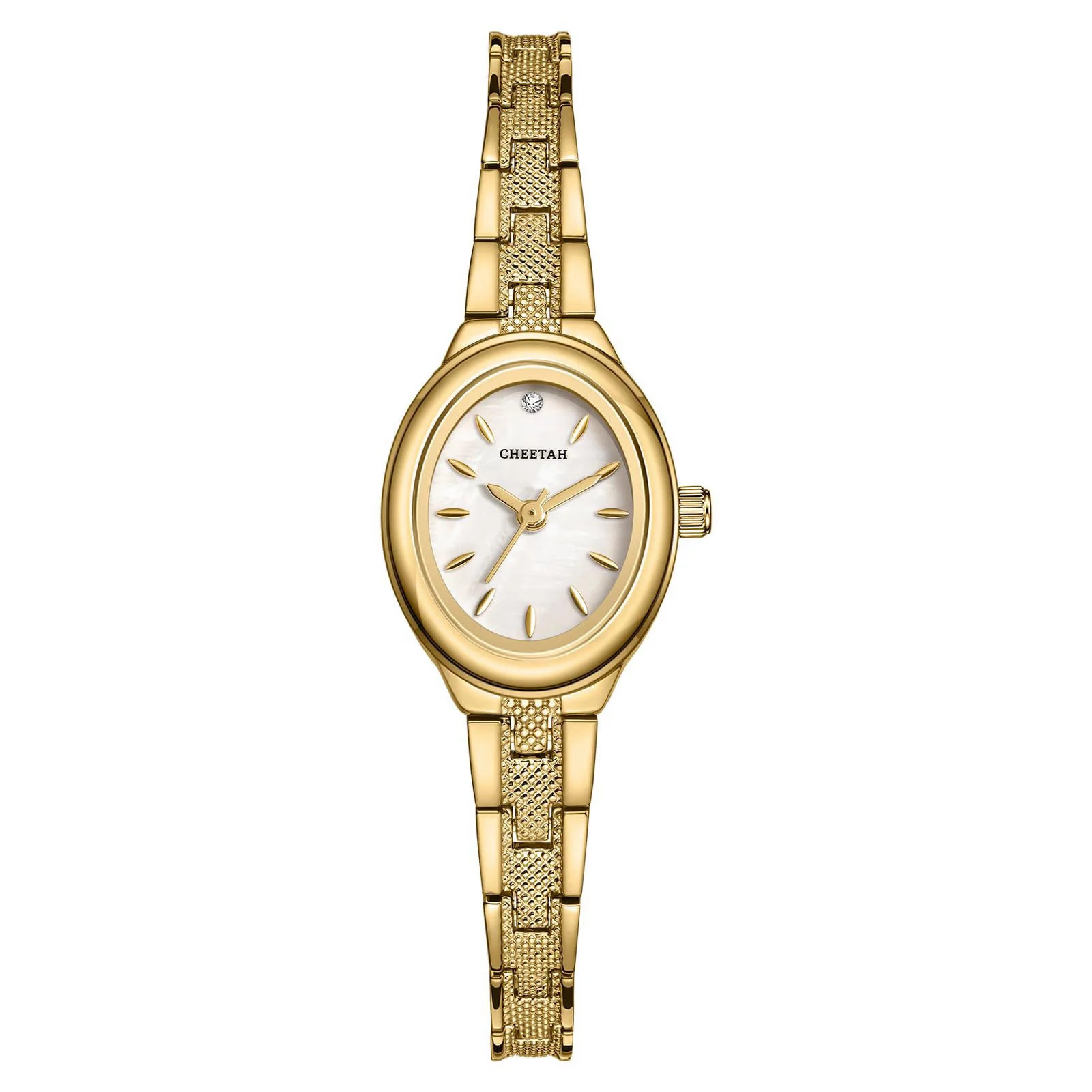 CHEETAH Women s Gold Dainty Watch with Classic Retro