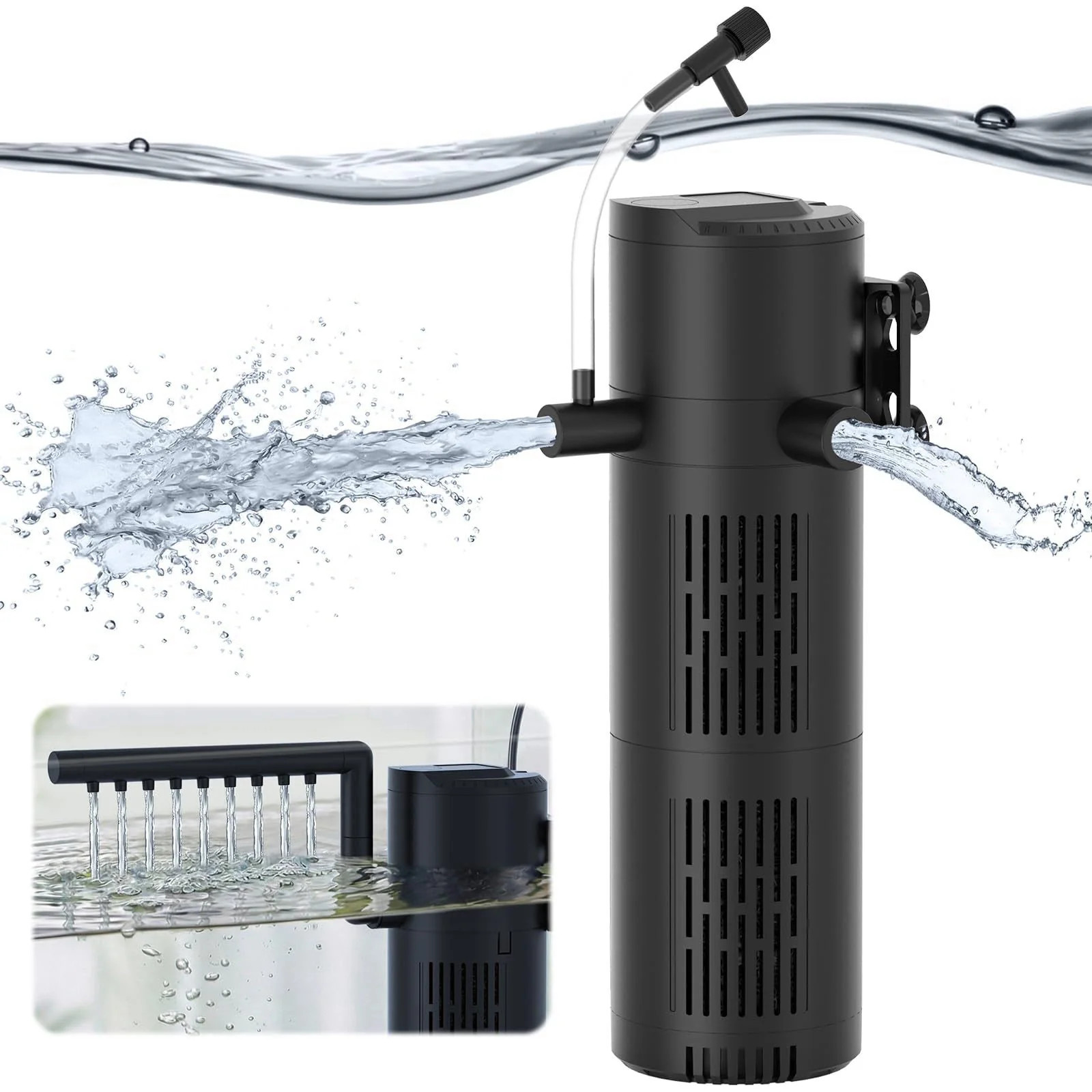Aquarium Filter for 60 100 Gallon Tanks Internal Fish Tank