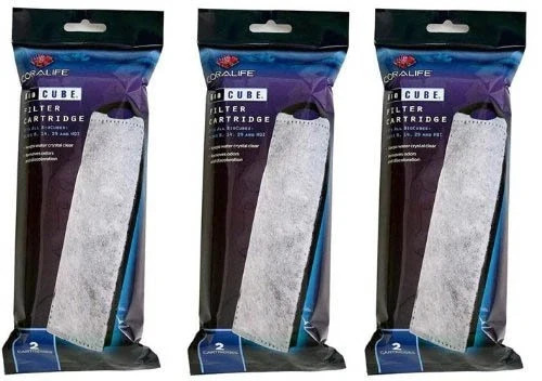 Coralife BioCube Filter Cartridge 6ct