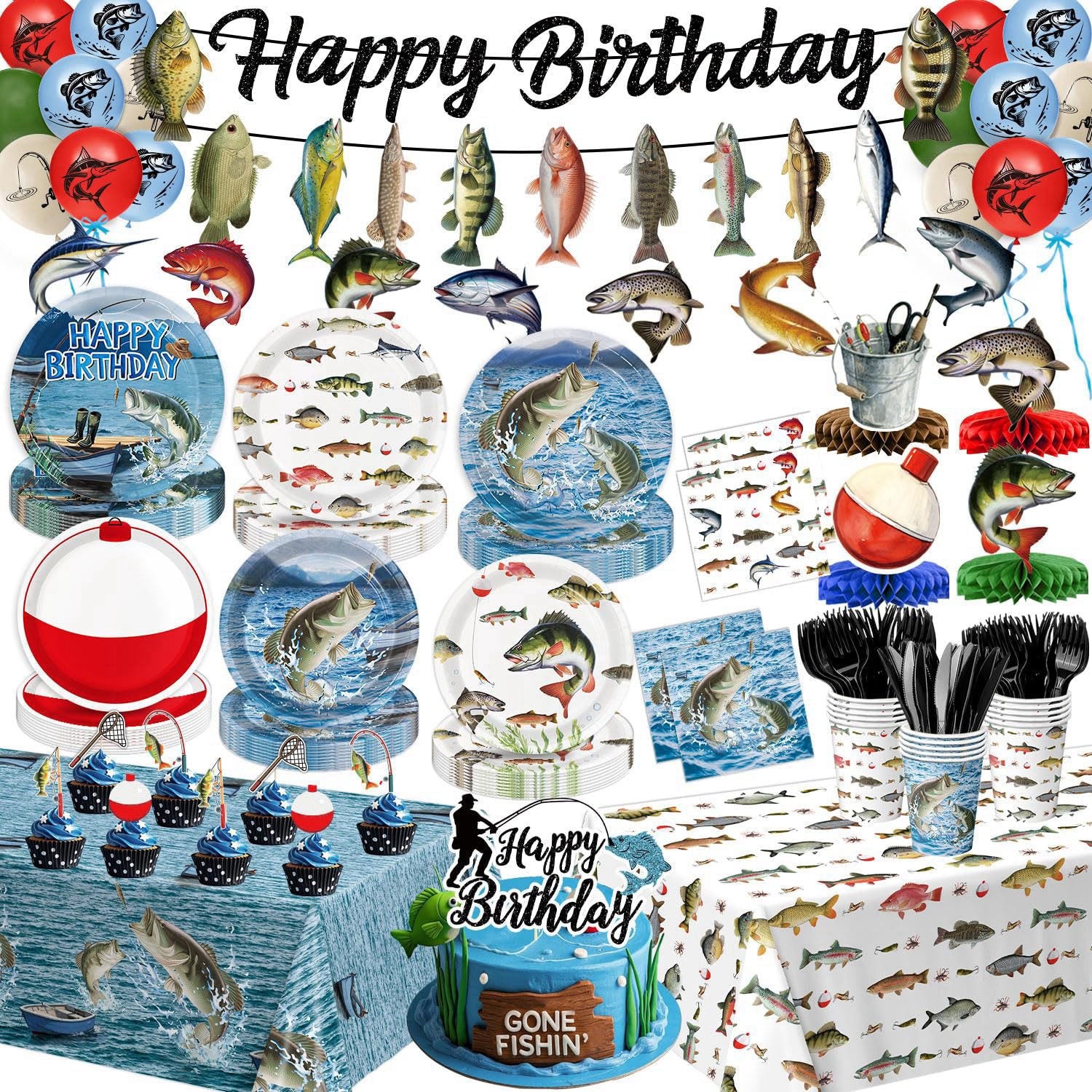 Fishing Birthday Party Decorations