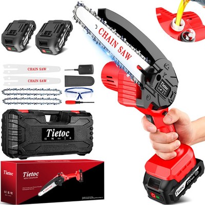 Cordless Mini Chainsaw 6 Inch