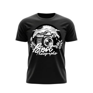 Editable Photo & Videography T-Shirt Design-1026